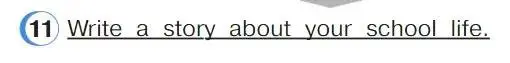 Условие номер 11 (страница 77) гдз по английскому языку 4 класс Верещагина, Афанасьева, учебник 1 часть