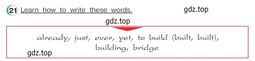 Условие номер 21 (страница 132) гдз по английскому языку 4 класс Верещагина, Афанасьева, учебник 1 часть