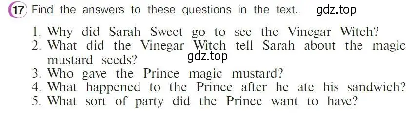 Условие номер 17 (страница 32) гдз по английскому языку 4 класс Верещагина, Афанасьева, учебник 2 часть