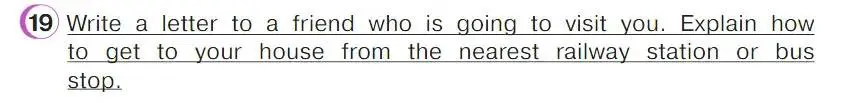 Условие номер 19 (страница 38) гдз по английскому языку 4 класс Верещагина, Афанасьева, учебник 2 часть