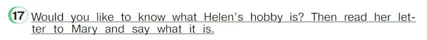 Условие номер 17 (страница 77) гдз по английскому языку 4 класс Верещагина, Афанасьева, учебник 2 часть