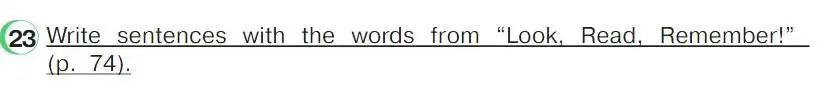 Условие номер 23 (страница 79) гдз по английскому языку 4 класс Верещагина, Афанасьева, учебник 2 часть