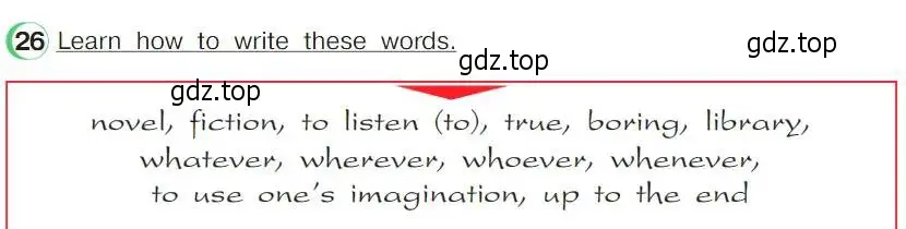 Условие номер 26 (страница 79) гдз по английскому языку 4 класс Верещагина, Афанасьева, учебник 2 часть