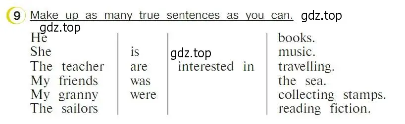Условие номер 9 (страница 92) гдз по английскому языку 4 класс Верещагина, Афанасьева, учебник 2 часть