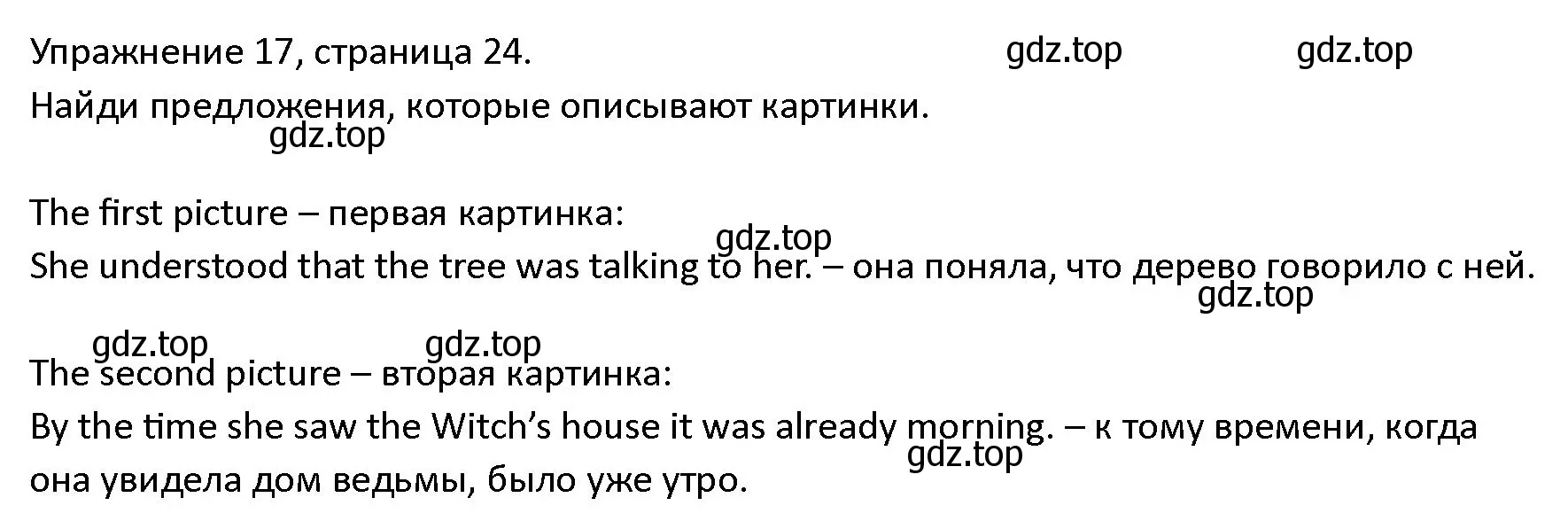 Решение номер 17 (страница 24) гдз по английскому языку 4 класс Верещагина, Афанасьева, учебник 2 часть