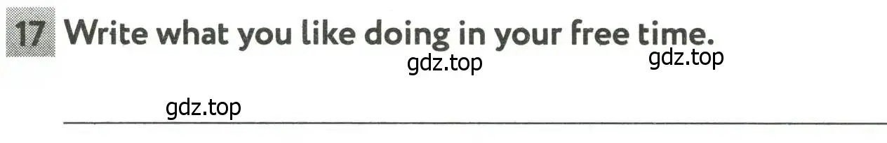 Условие номер 17 (страница 30) гдз по английскому языку 5 класс Биболетова, Денисенко, рабочая тетрадь
