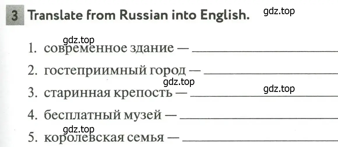 Условие номер 3 (страница 91) гдз по английскому языку 5 класс Биболетова, Денисенко, рабочая тетрадь