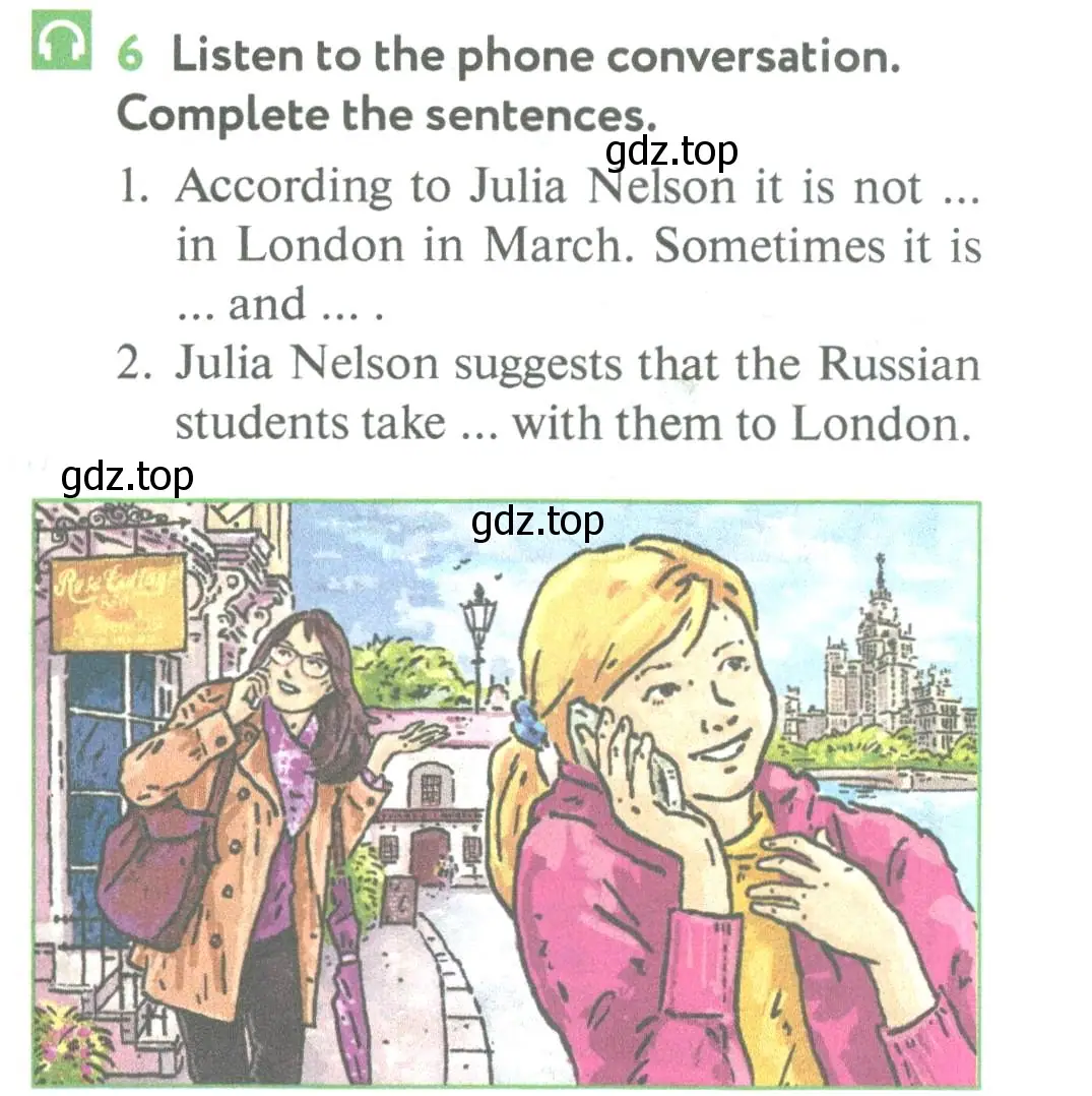 Условие номер 6 (страница 53) гдз по английскому языку 5 класс Биболетова, Денисенко, учебник