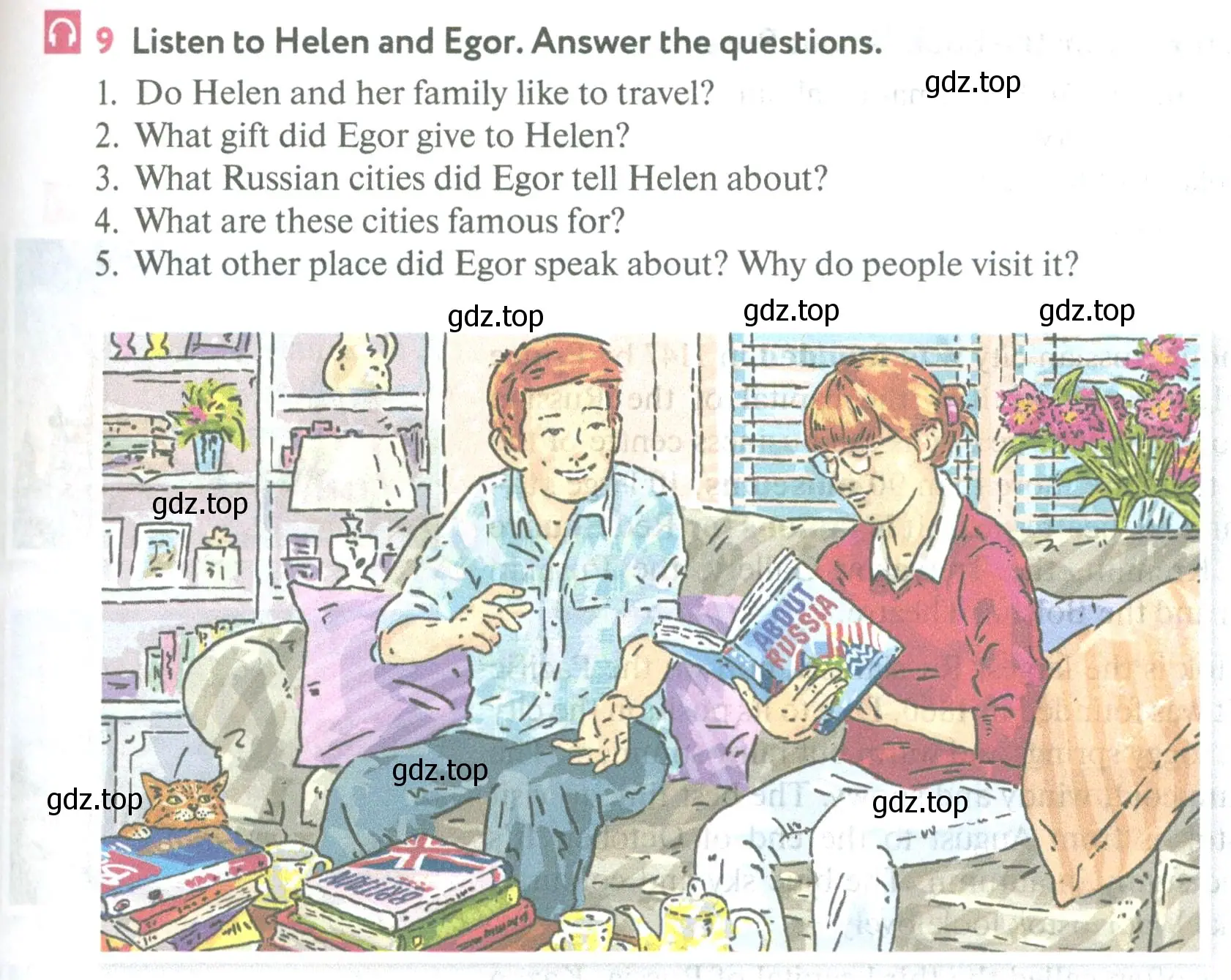 Условие номер 9 (страница 89) гдз по английскому языку 5 класс Биболетова, Денисенко, учебник