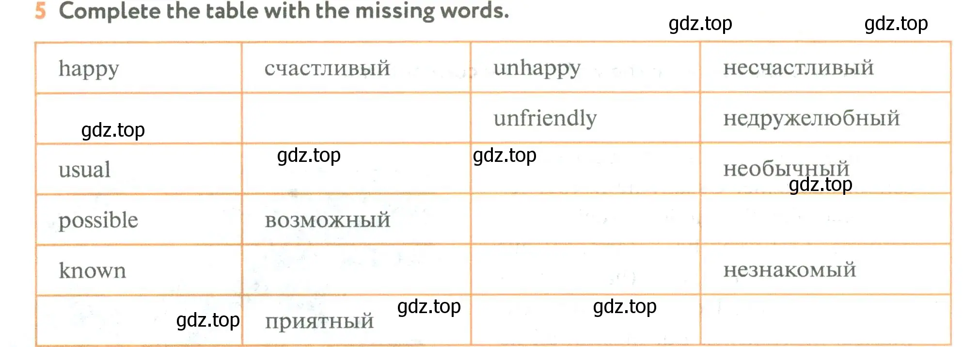 Условие номер 5 (страница 164) гдз по английскому языку 5 класс Биболетова, Денисенко, учебник