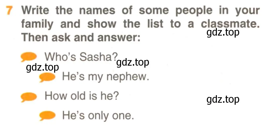 Условие номер 7 (страница 7) гдз по английскому языку 5 класс Комарова, Ларионова, учебник