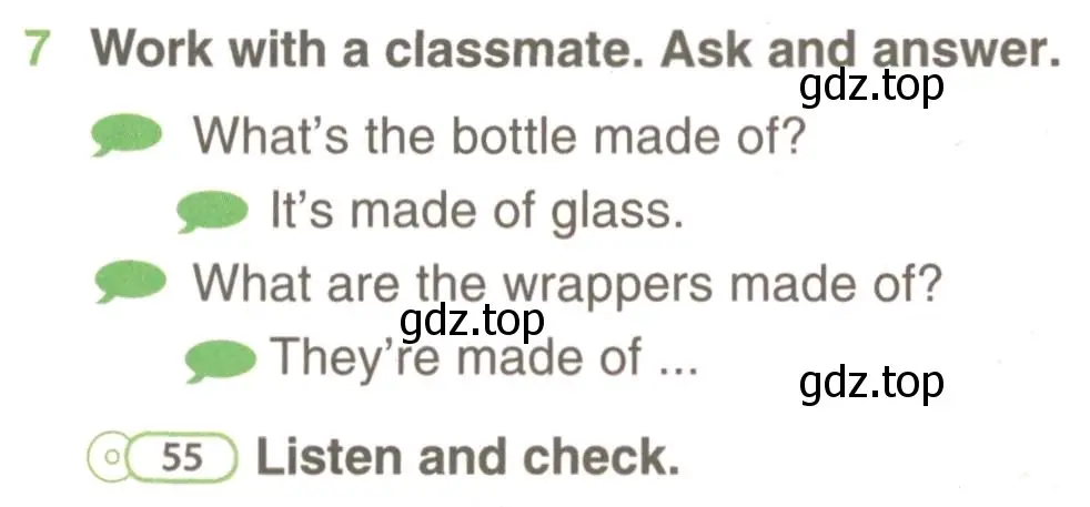 Условие номер 7 (страница 55) гдз по английскому языку 5 класс Комарова, Ларионова, учебник