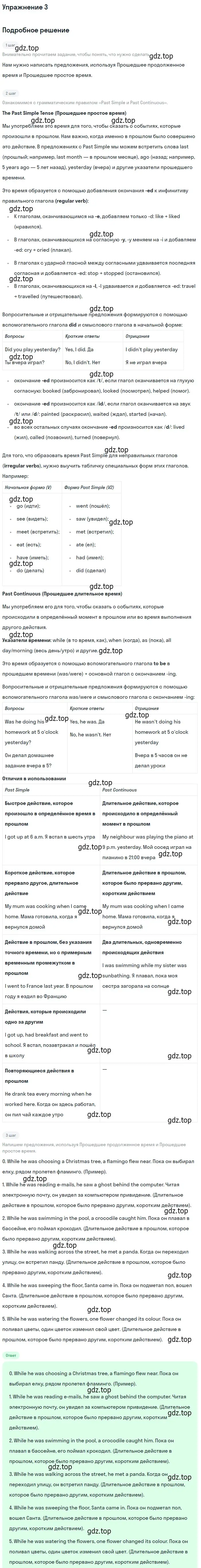 Решение номер 3 (страница 67) гдз по английскому языку 5 класс Кузовлев, Лапа, рабочая тетрадь