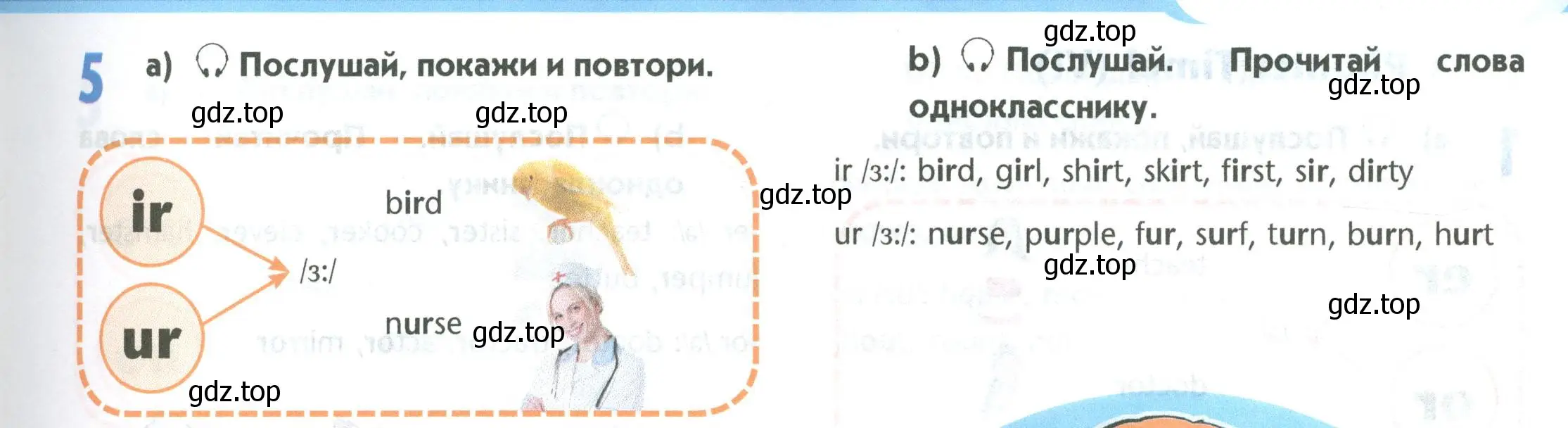 Условие номер 5 (страница 23) гдз по английскому языку 5 класс Маневич, Полякова, учебник