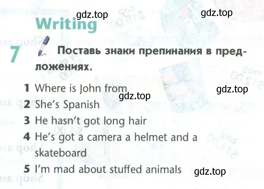 Условие номер 7 (страница 65) гдз по английскому языку 5 класс Маневич, Полякова, учебник