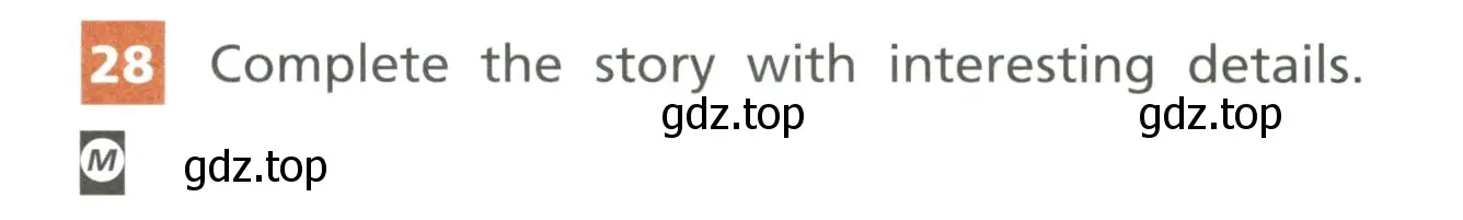Условие номер 28 (страница 40) гдз по английскому языку 5 класс Афанасьева, Михеева, рабочая тетрадь