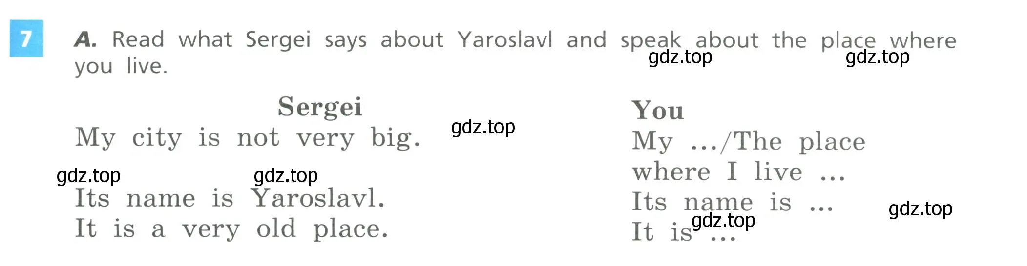 Условие номер 7 (страница 83) гдз по английскому языку 5 класс Афанасьева, Михеева, учебник 2 часть