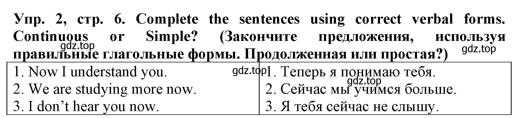 Решение номер 2 (страница 6) гдз по английскому языку 5 класс Терентьева, контрольные задания