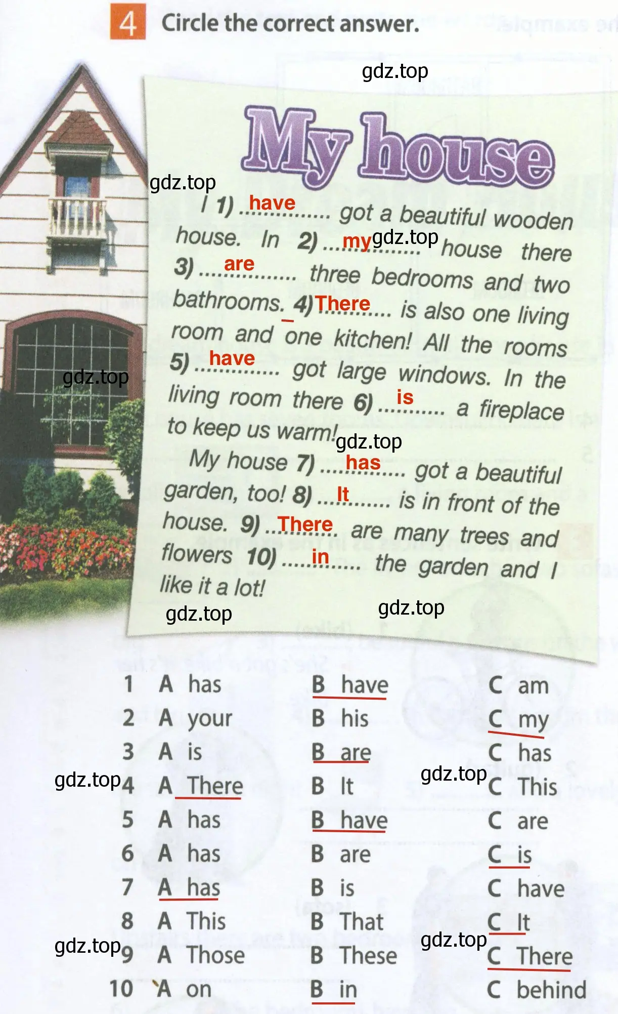 Решение 2. номер 4 (страница 26) гдз по английскому языку 5 класс Ваулина, Дули, рабочая тетрадь