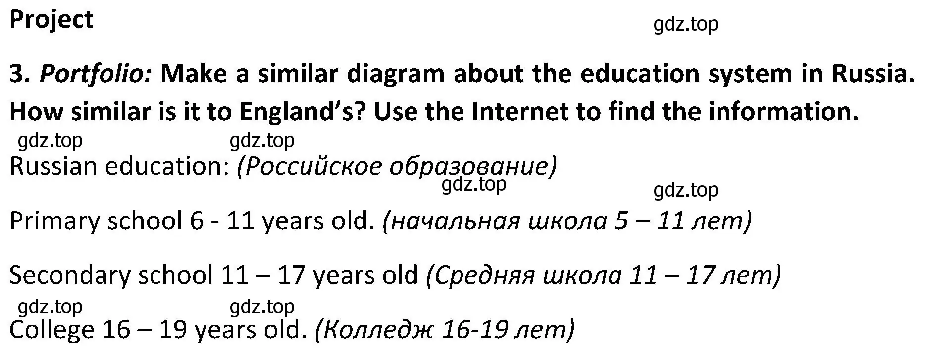 Решение 2. номер 3 (страница 31) гдз по английскому языку 5 класс Ваулина, Дули, учебник