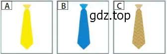 Рисунок. Which tie hasn’t Andrew got?