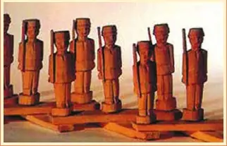 Рисунок. A set of toy soldiers