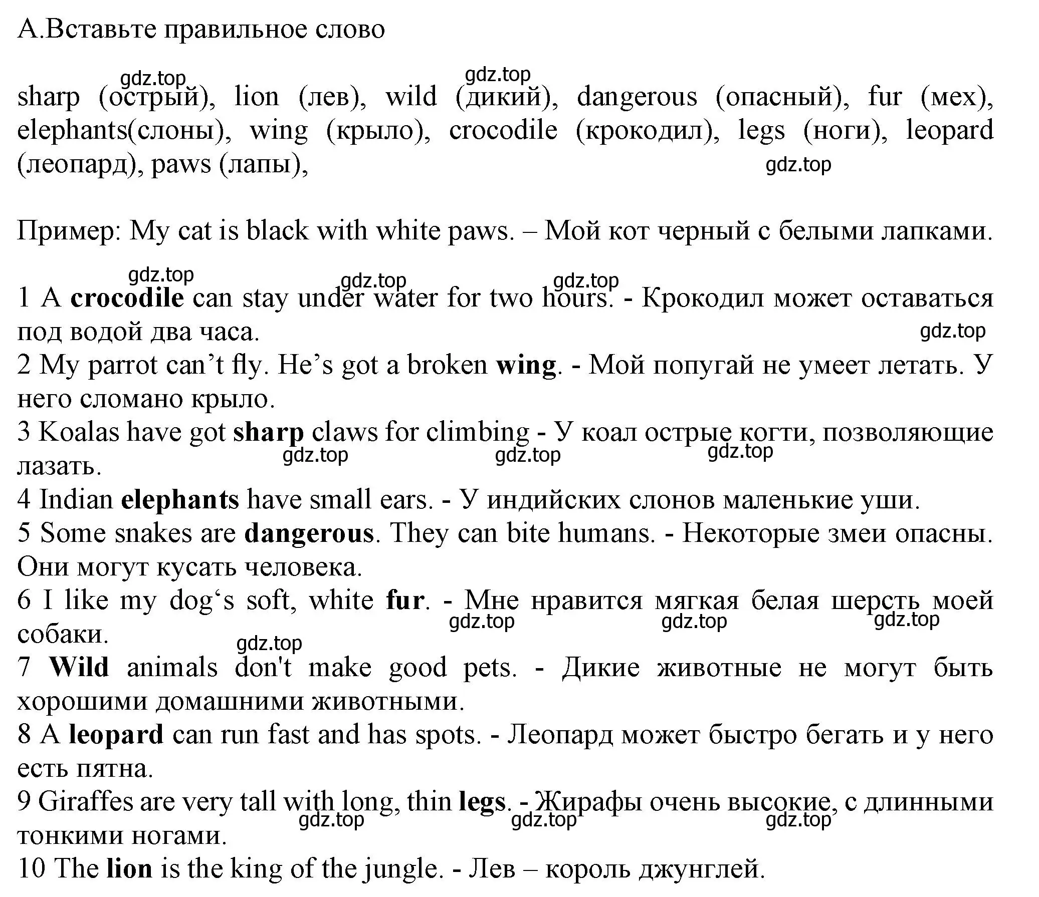 Решение номер A (страница 41) гдз по английскому языку 5 класс Ваулина, Дули, контрольные задания