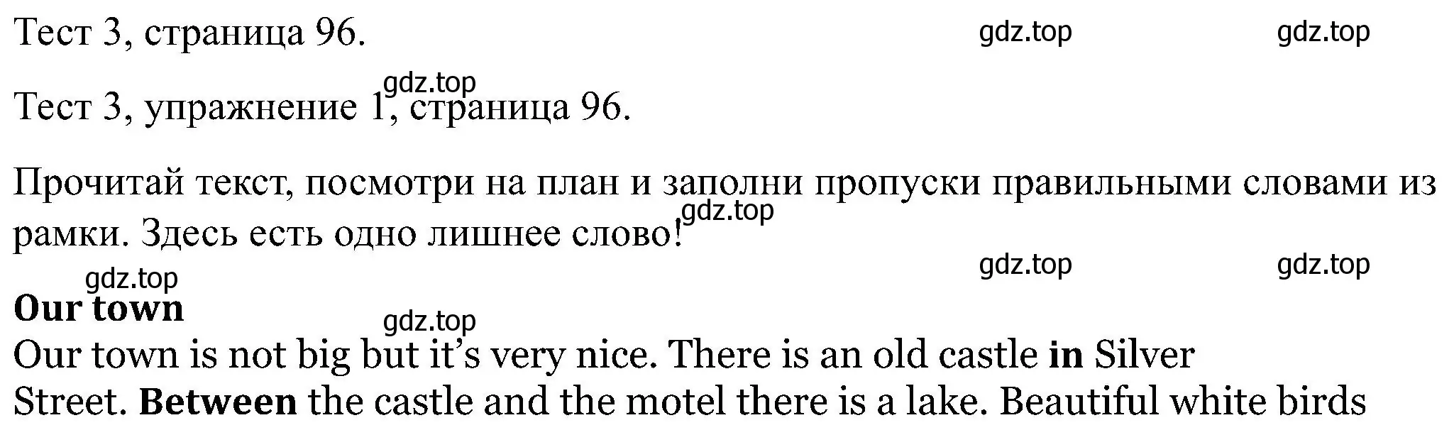 Решение номер 1 (страница 96) гдз по английскому языку 5 класс Вербицкая, Твердохлебова, рабочая тетрадь