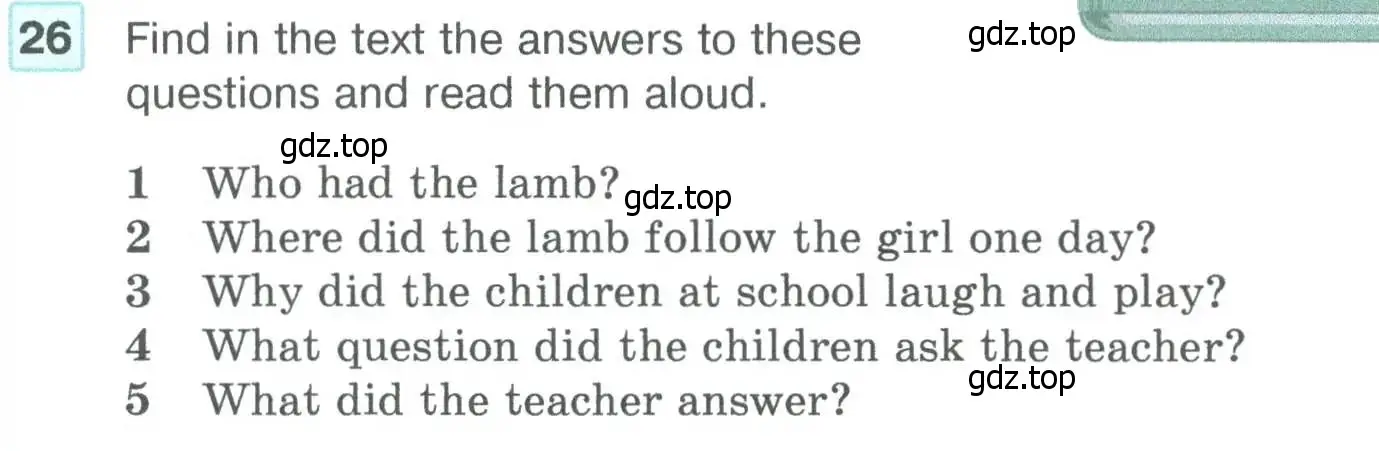 Условие номер 26 (страница 12) гдз по английскому языку 5 класс Вербицкая, Эббс, учебник 1 часть