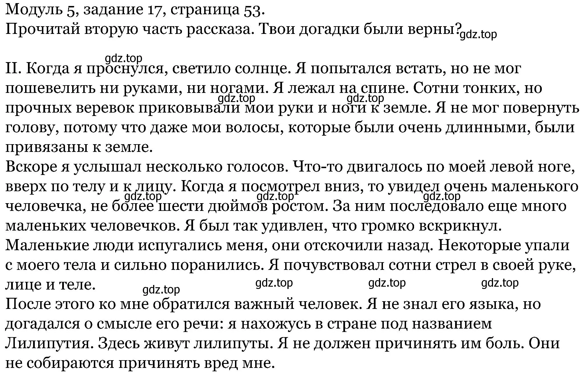 Решение номер 17 (страница 53) гдз по английскому языку 5 класс Вербицкая, Эббс, учебник 1 часть