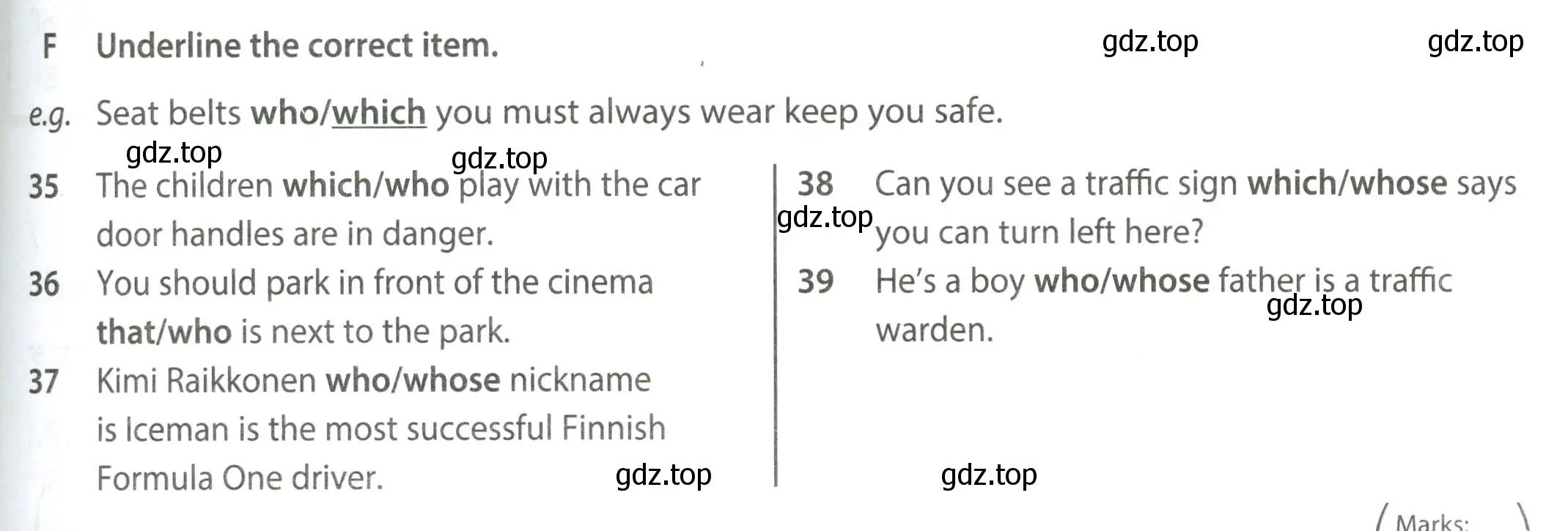 Условие  F (страница 27) гдз по английскому языку 6 класс Ваулина, Дули, контрольные задания