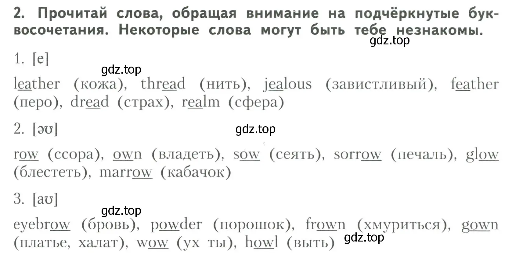 Условие номер 2 (страница 45) гдз по английскому языку 6 класс Афанасьева, Михеева, тренировочные упражнения в формате ОГЭ