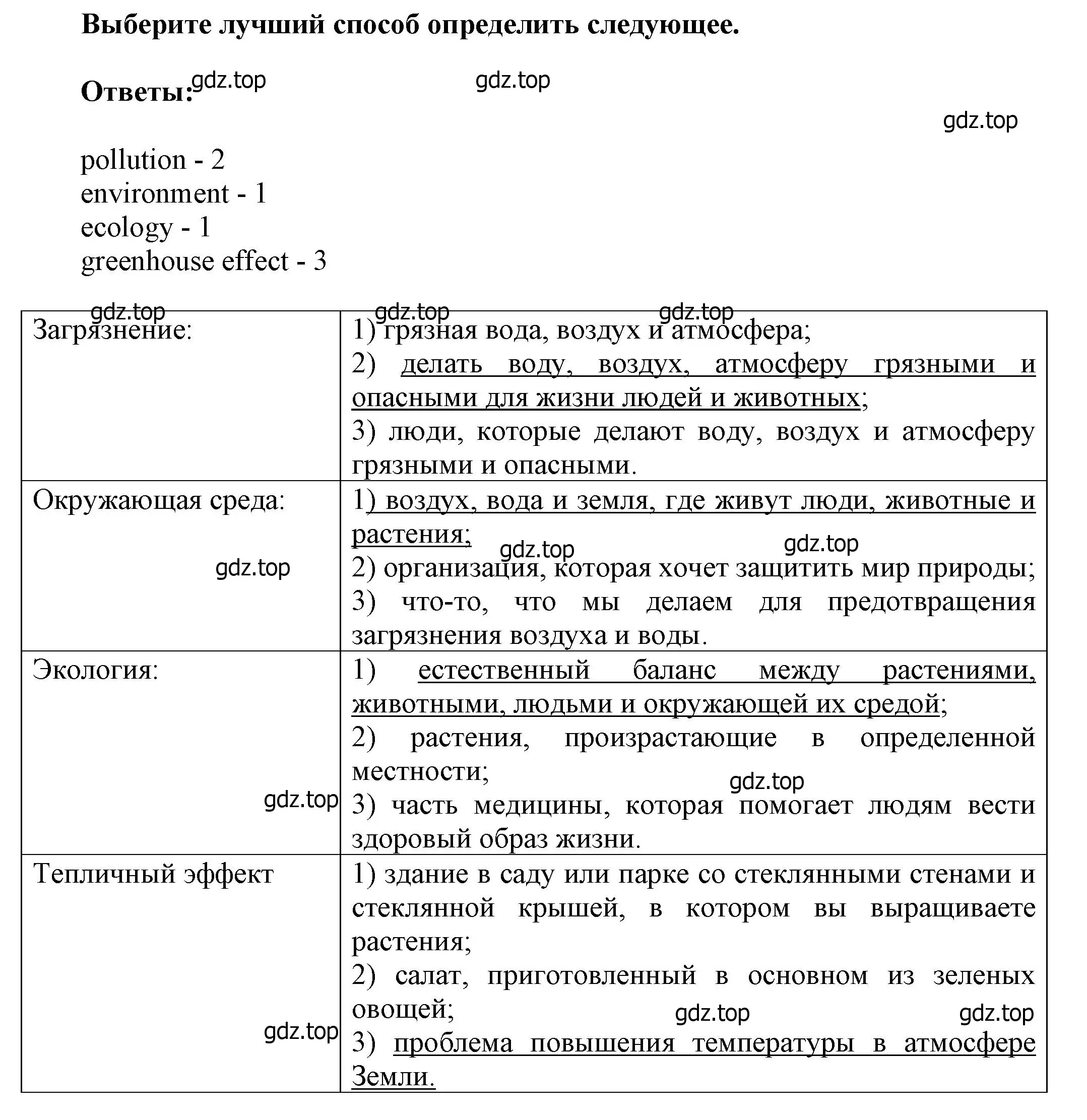 Решение номер 23 (страница 54) гдз по английскому языку 6 класс Афанасьева, Михеева, учебное пособие 1 часть