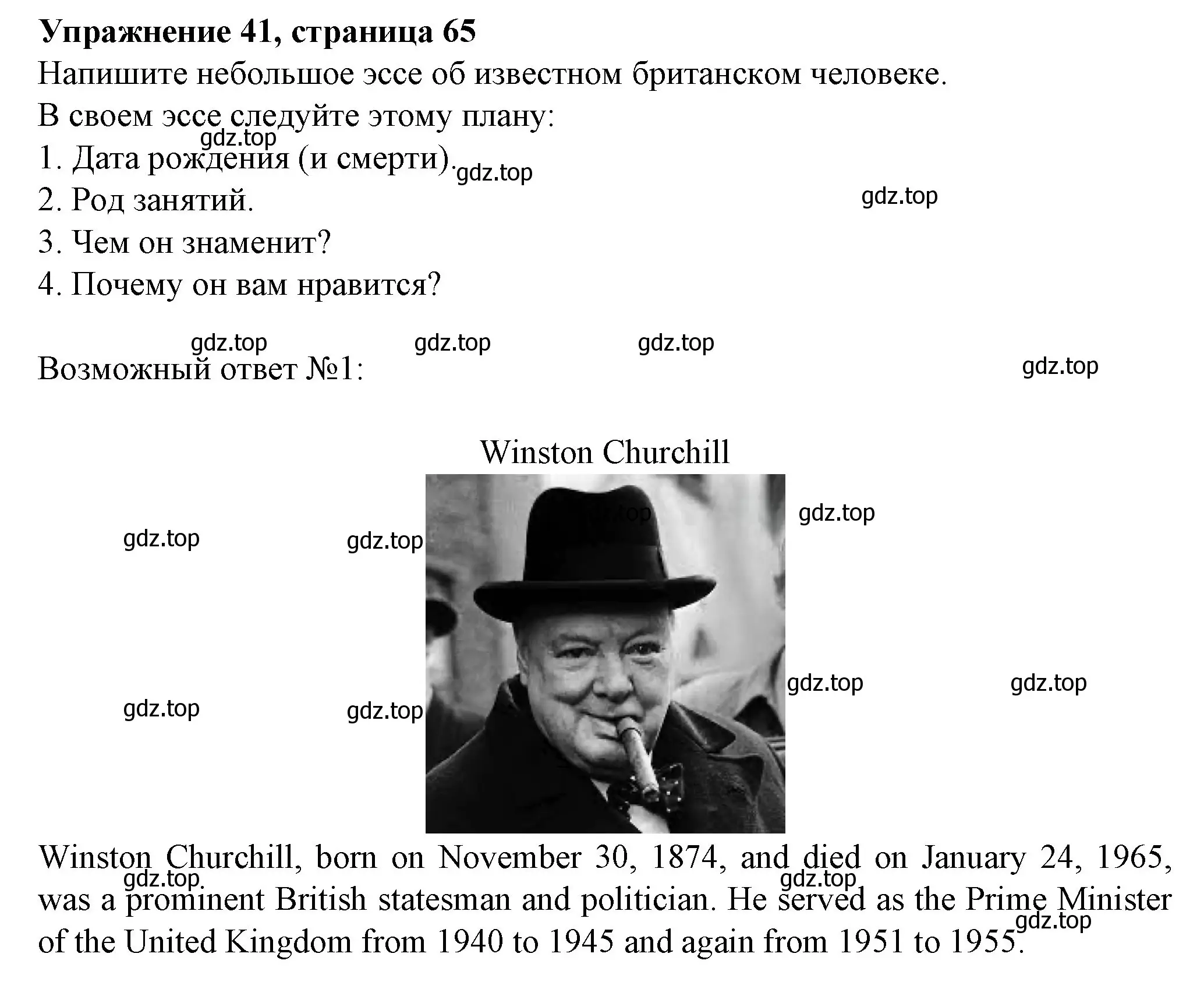 Решение номер 41 (страница 65) гдз по английскому языку 6 класс Биболетова, Денисенко, рабочая тетрадь