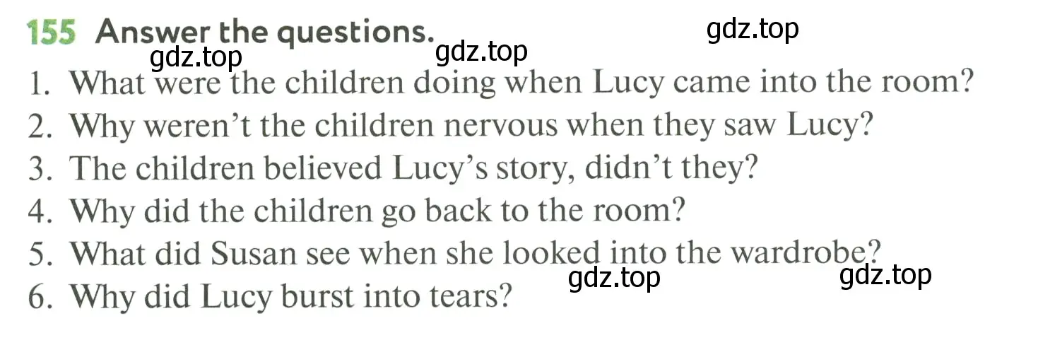 Условие номер 155 (страница 132) гдз по английскому языку 6 класс Биболетова, Денисенко, учебник