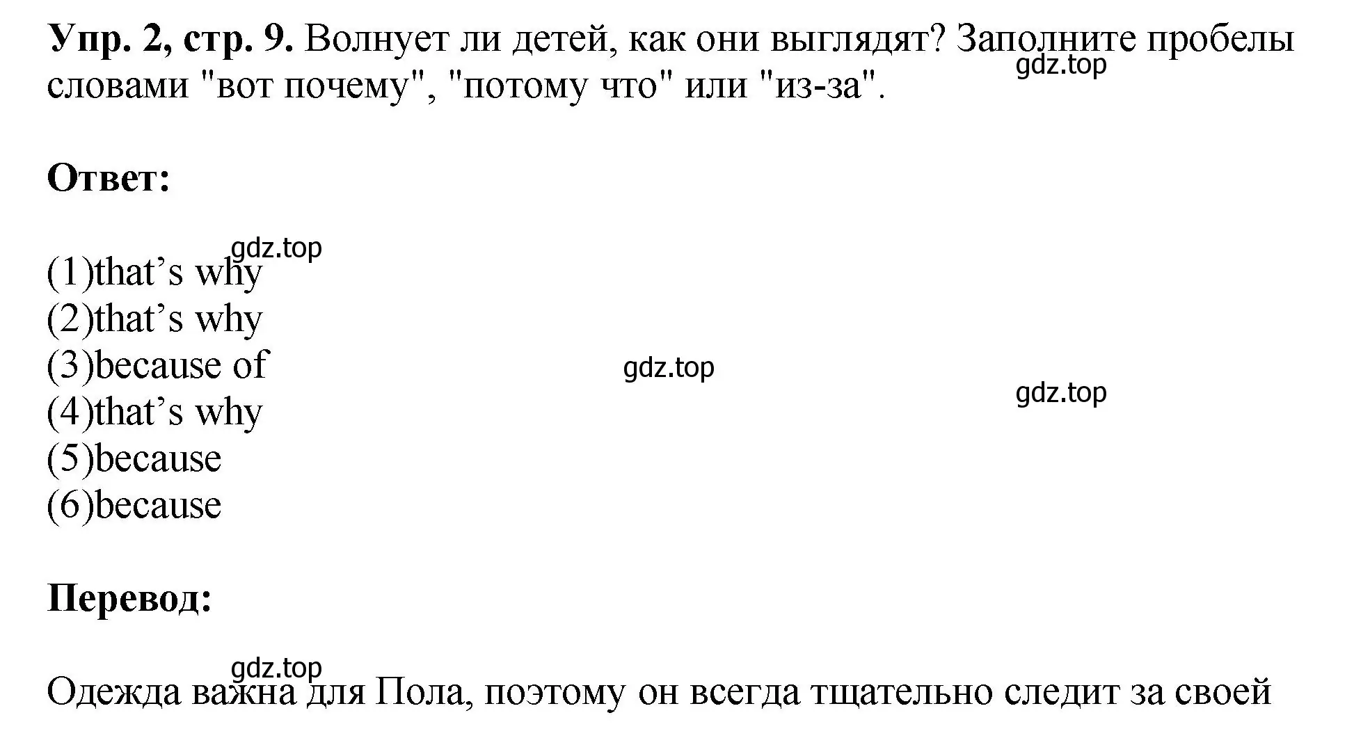 Решение номер 2 (страница 9) гдз по английскому языку 6 класс Кузовлев, Лапа, рабочая тетрадь