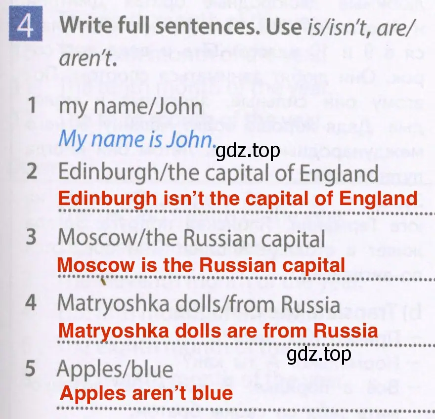 Решение 2. номер 4 (страница 9) гдз по английскому языку 6 класс Ваулина, Дули, рабочая тетрадь