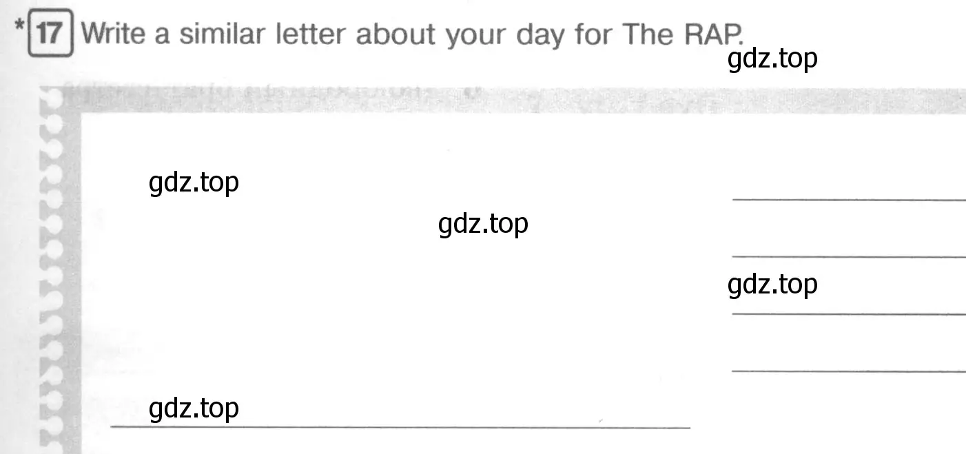 Условие номер 17 (страница 17) гдз по английскому языку 6 класс Вербицкая, рабочая тетрадь