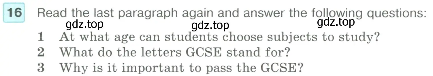 Условие номер 16 (страница 19) гдз по английскому языку 6 класс Вербицкая, Гаярделли, учебник 2 часть