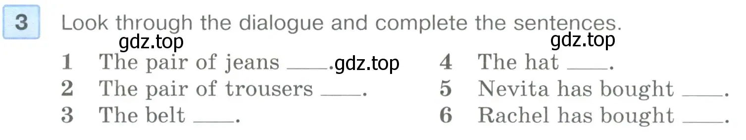 Условие номер 3 (страница 32) гдз по английскому языку 6 класс Вербицкая, Гаярделли, учебник 2 часть