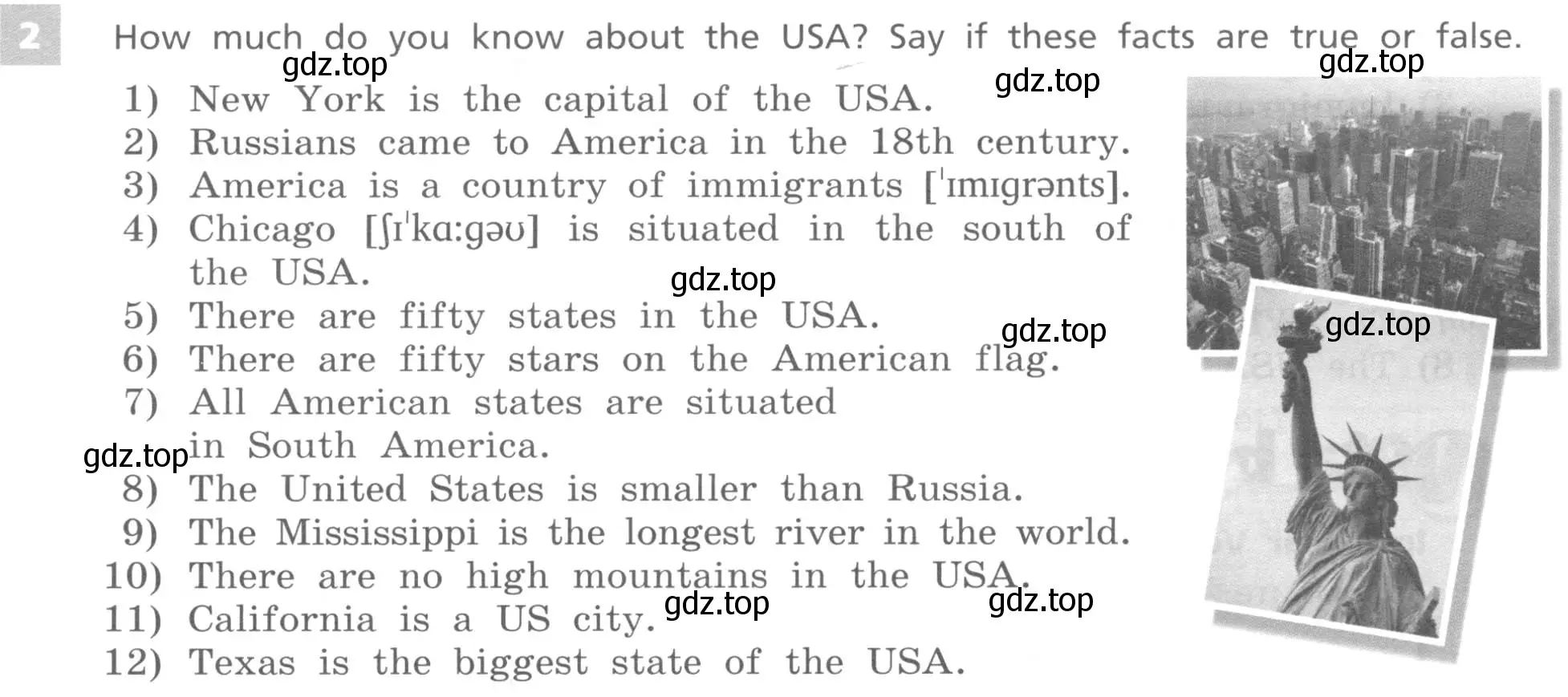 Условие номер 2 (страница 85) гдз по английскому языку 7 класс Афанасьева, Михеева, учебник 1 часть