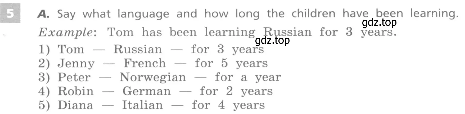 Условие номер 5 (страница 19) гдз по английскому языку 7 класс Афанасьева, Михеева, учебник 2 часть