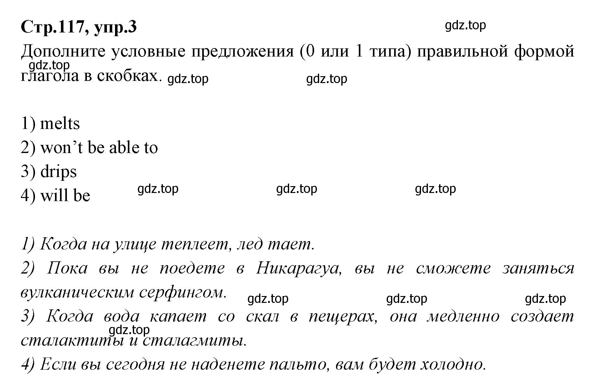 Решение номер 3 (страница 117) гдз по английскому языку 7 класс Баранова, Дули, учебник