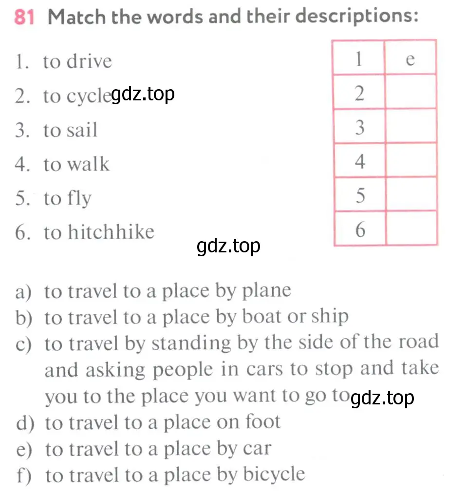 Условие номер 81 (страница 53) гдз по английскому языку 7 класс Биболетова, Трубанева, учебник