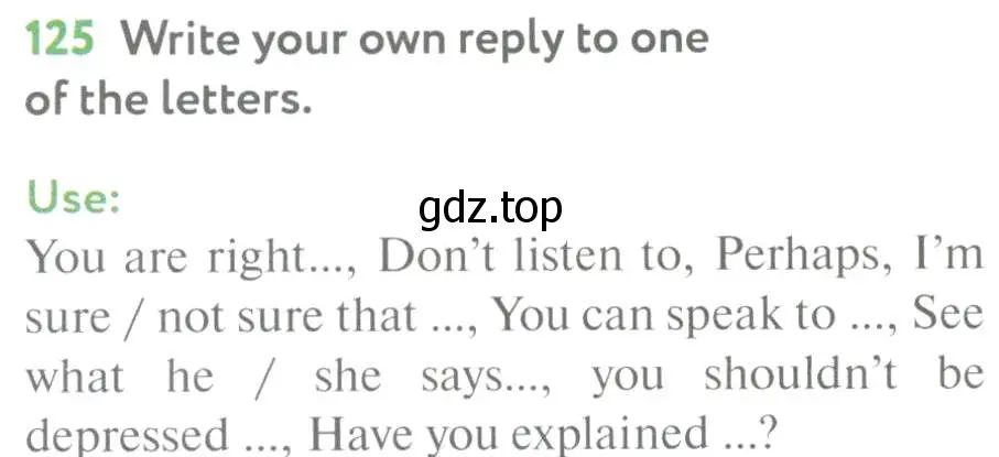 Условие номер 125 (страница 90) гдз по английскому языку 7 класс Биболетова, Трубанева, учебник