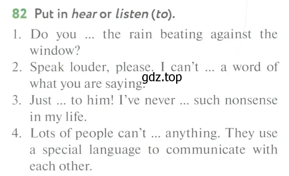 Условие номер 82 (страница 80) гдз по английскому языку 7 класс Биболетова, Трубанева, учебник
