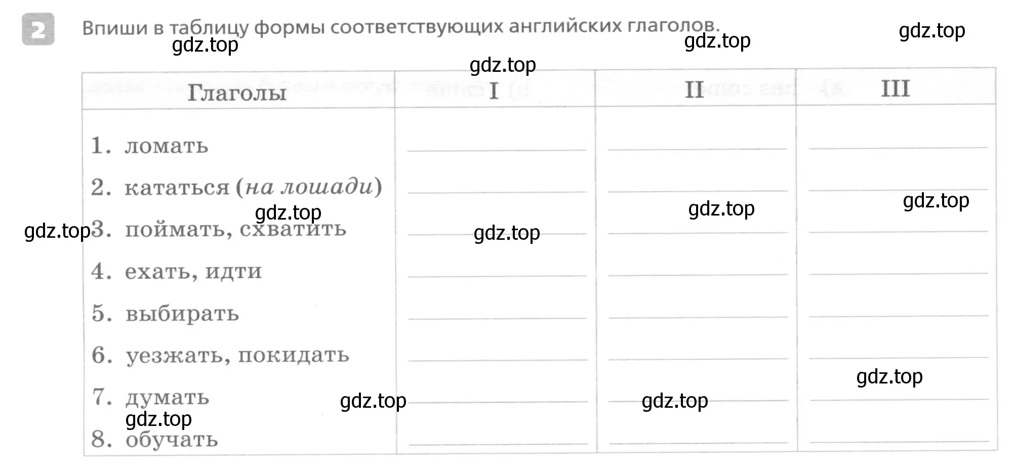 Условие номер 2 (страница 28) гдз по английскому языку 7 класс Афанасьева, Михеева, контрольные работы