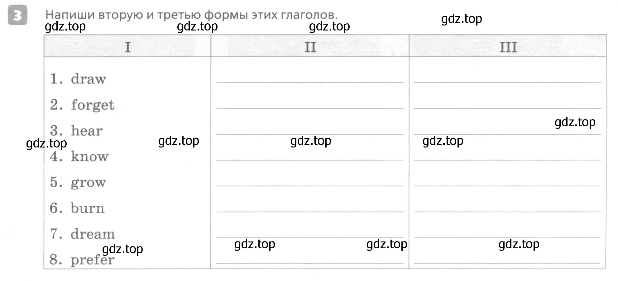 Условие номер 3 (страница 43) гдз по английскому языку 7 класс Афанасьева, Михеева, контрольные работы