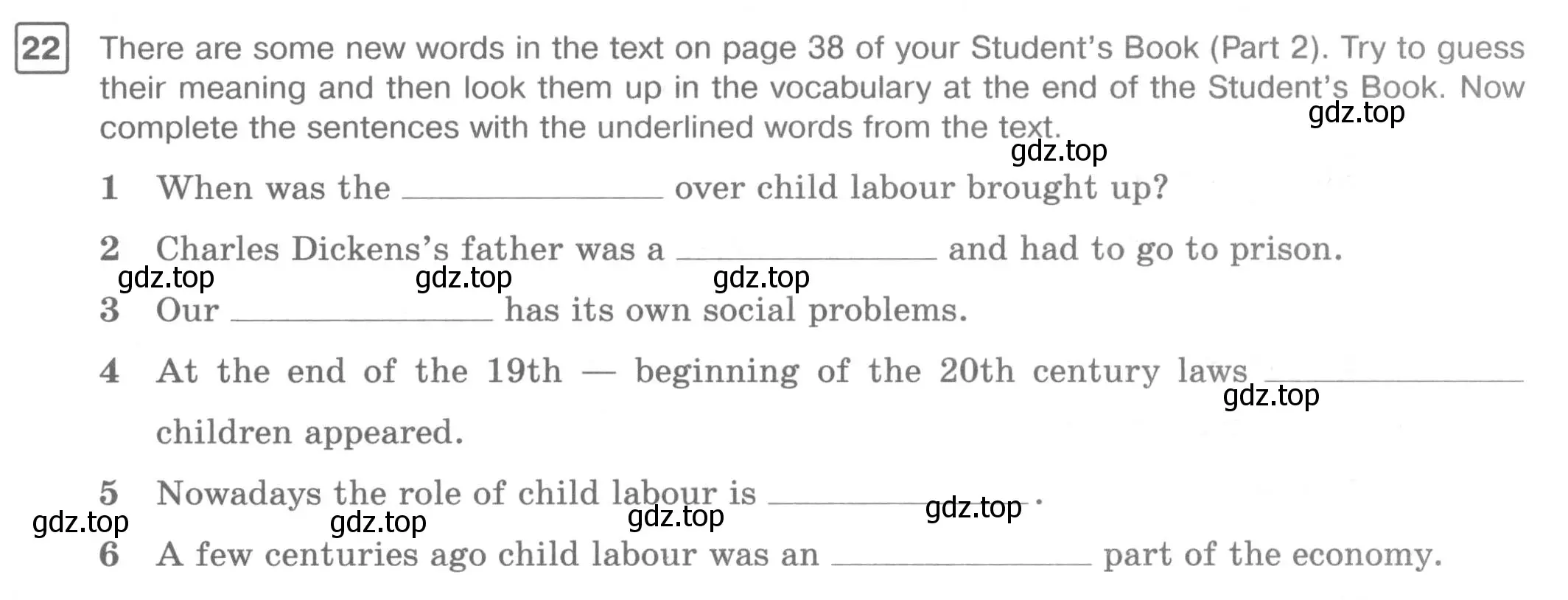 Условие номер 22 (страница 87) гдз по английскому языку 7 класс Вербицкая, Гаярдел, рабочая тетрадь