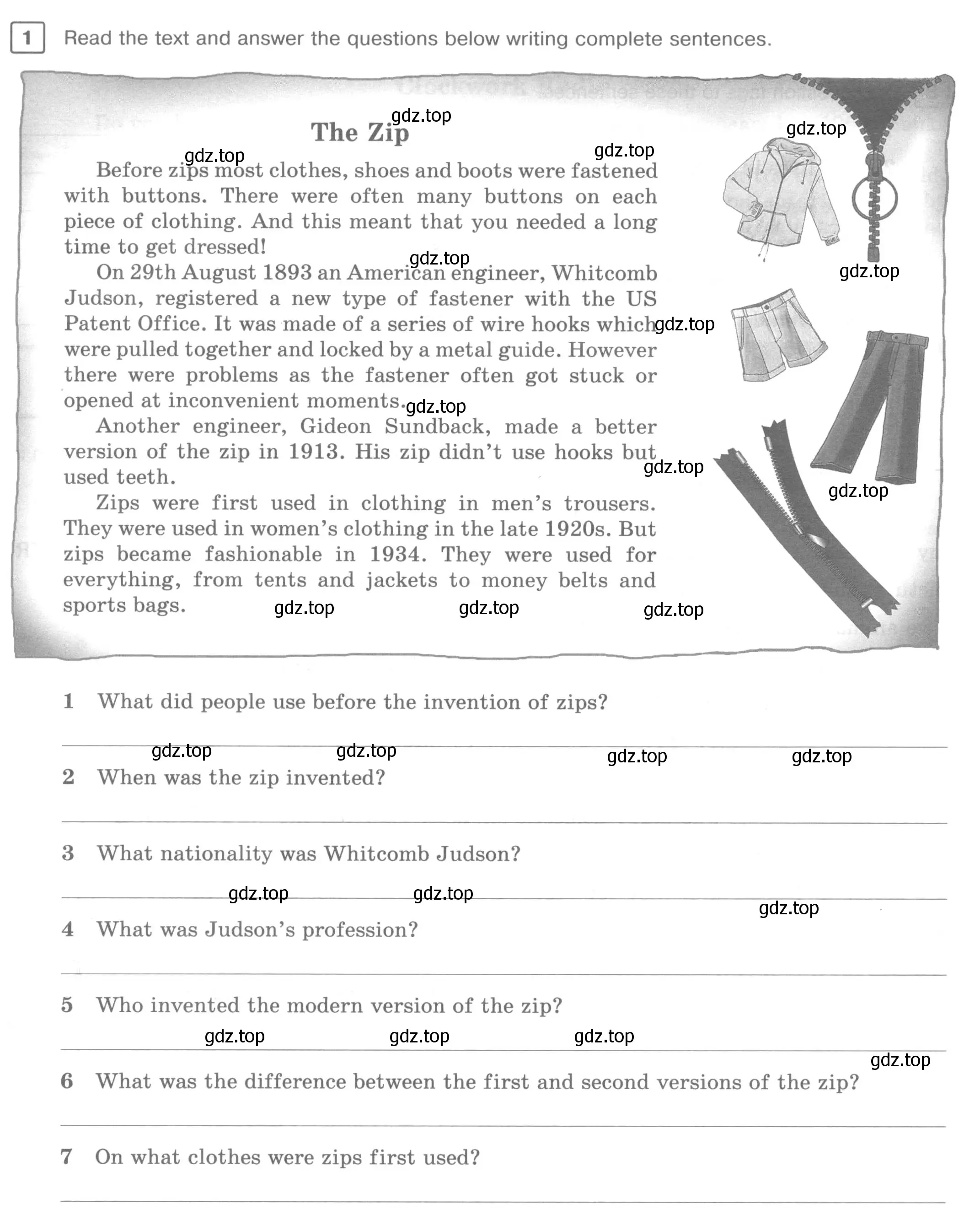 Условие номер 1 (страница 140) гдз по английскому языку 7 класс Вербицкая, Гаярдел, рабочая тетрадь